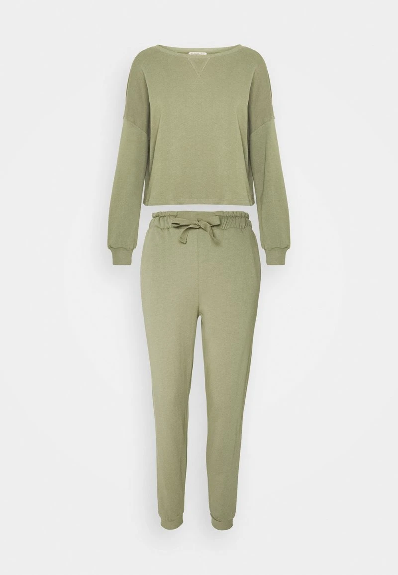 Anna Field Basic Lounge Set - Pijama - Khaki, Mujer 7 Anna Field Basic Lounge Set - Pijama - Khaki, Mujer - Imagen 5