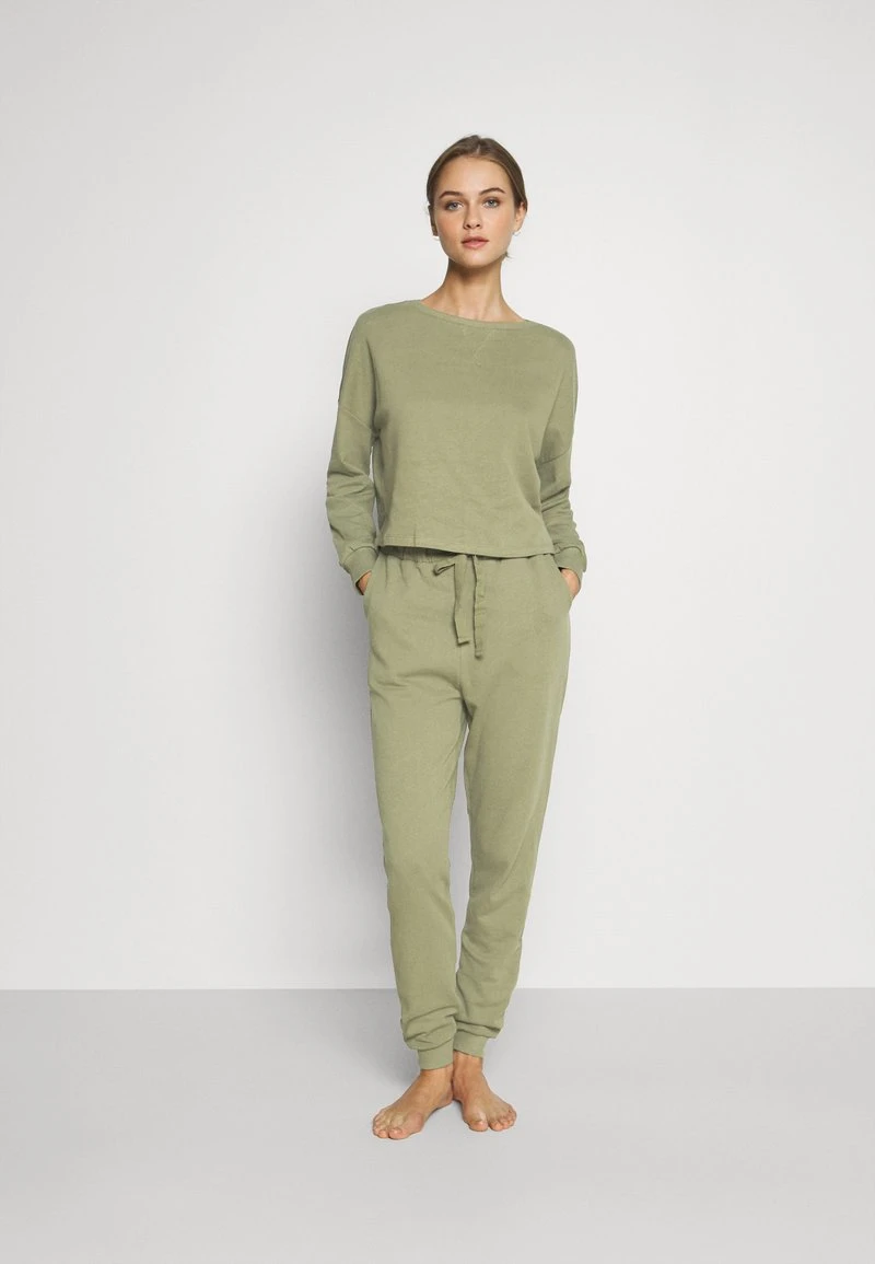 Anna Field Basic Lounge Set - Pijama - Khaki, Mujer 4 Anna Field Basic Lounge Set - Pijama - Khaki, Mujer - Imagen 2