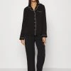 Anna Field AMANDA LONG PJ SET - Pijama - Black, Mujer