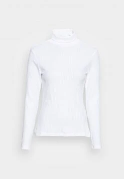 Anna Field PERKIN NECK LONGSLEEVE - Camiseta De Manga Larga - White, Mujer -Anna Field Ventas 2022 04590a72887c4ec7946ec69ca22a0ed2