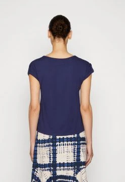 Anna Field Camiseta Básica - Dark Blue, Mujer -Anna Field Ventas 2022 047acd0e0e234514906917dd28fba264