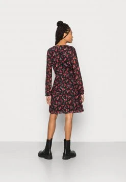 Anna Field Vestido Informal - Black/red, Mujer -Anna Field Ventas 2022 05915dfc1a834f39901d63b23640f961