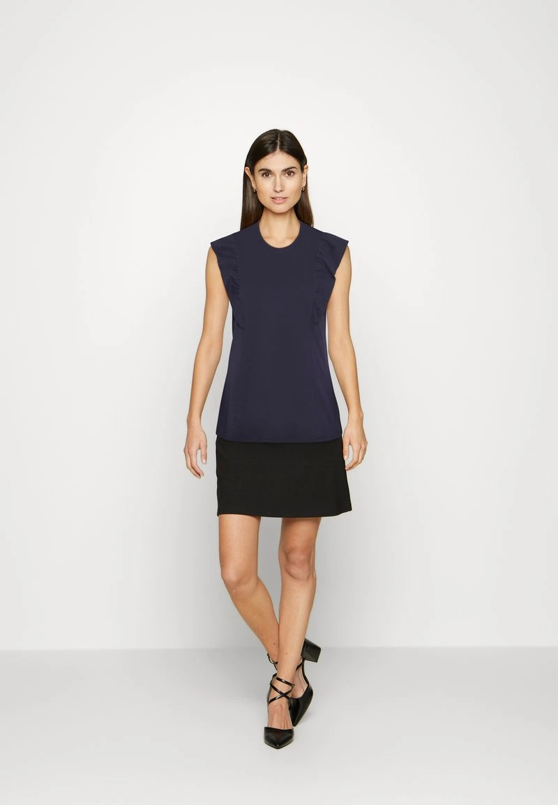 Anna Field Camiseta Básica - Dark Blue, Mujer 4 Anna Field Camiseta Básica - Dark Blue, Mujer - Imagen 2