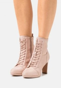 Anna Field Botines De Tacón - Beige, Mujer