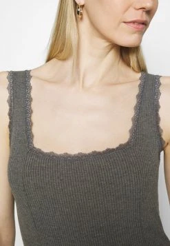 Anna Field Top - Mottled Dark Grey, Mujer -Anna Field Ventas 2022 093194c446504173acaead48343ddac5