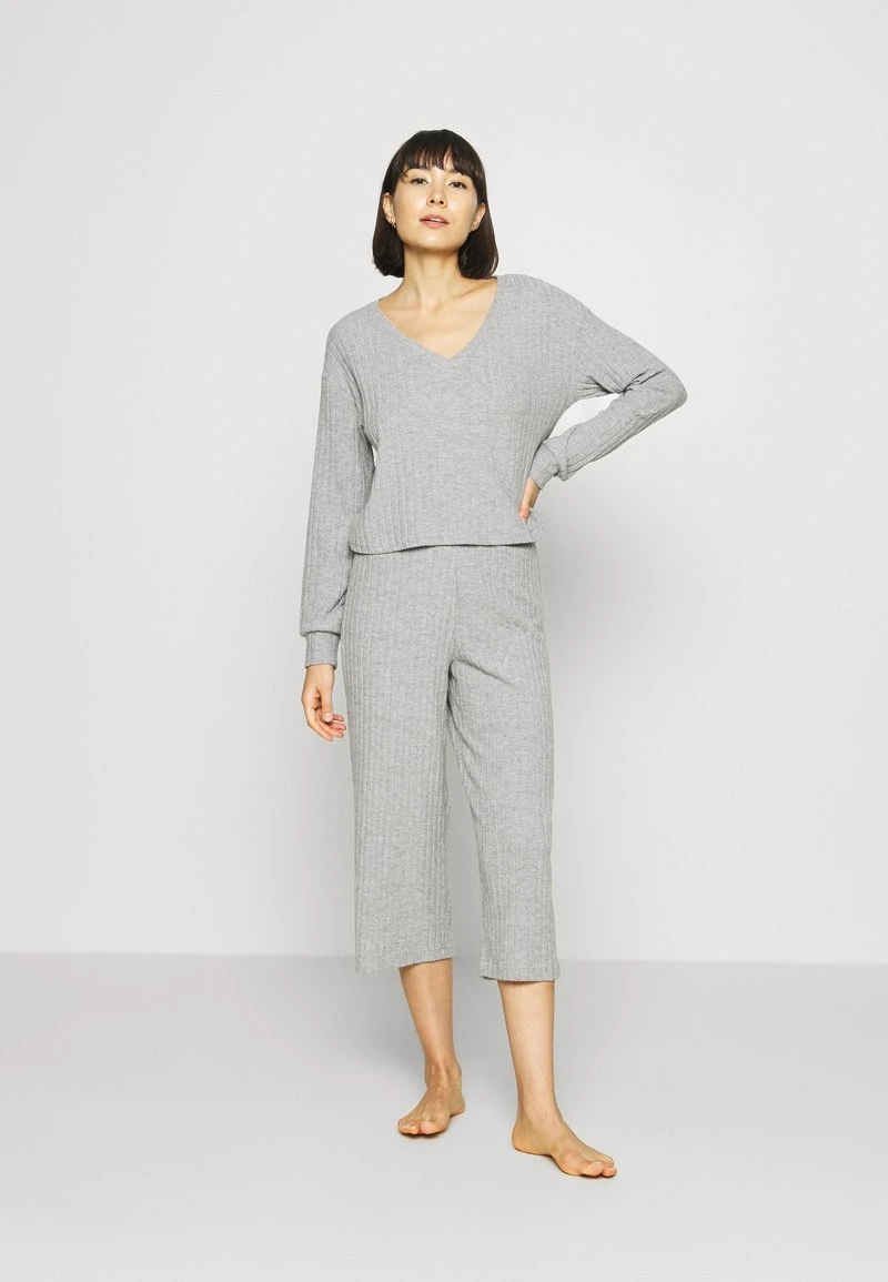 Anna Field Pijama - Mottled Light Grey, Mujer 4 Anna Field Pijama - Mottled Light Grey, Mujer - Imagen 2