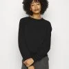 Anna Field BASIC CLEAN CREW NECK SWEATSHIRT - Sudadera - Black, Mujer -Anna Field Ventas 2022 123aa54c262440c7b31f789147f33833
