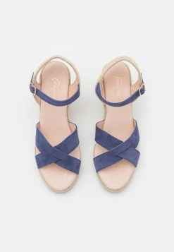 Anna Field LEATHER - Sandalias Con Plataforma - Dark Blue, Mujer -Anna Field Ventas 2022 13b5e38cb99a414ab31760a708cfdc2c