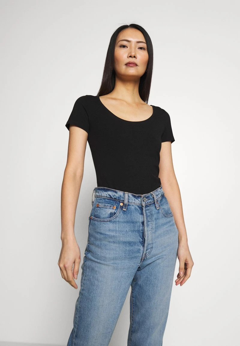 Anna Field 3 PACK - Camiseta Básica - Black, Mujer 5 Anna Field 3 PACK - Camiseta Básica - Black, Mujer - Imagen 3