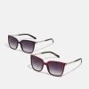 Anna Field 2 PACK - Gafas De Sol - Black/red, Mujer
