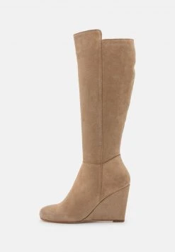 Anna Field LEATHER - Botas De Cuña - Beige, Mujer -Anna Field Ventas 2022 15dfca414f3348cf9f0062b0d0272f10