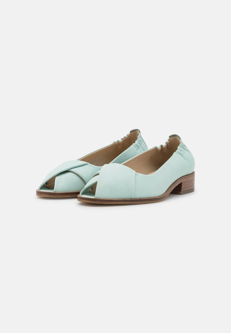 Anna Field LEATHER - Bailarinas Peeptoe - Light Blue, Mujer 5 Anna Field LEATHER - Bailarinas Peeptoe - Light Blue, Mujer - Imagen 3