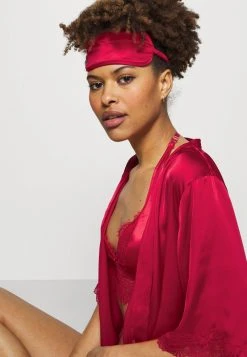 Anna Field ARIANA GIFT SET - Albornoz - Dark Red, Mujer -Anna Field Ventas 2022 17533aa180f7433f8dca6f81ee0538db