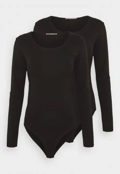 Anna Field LONG SLEEVE BODY 2 PACK - Body - Black, Mujer 12 Anna Field LONG SLEEVE BODY 2 PACK - Body - Black, Mujer -Anna Field Ventas 2022 17cec8f1f1f8459887e3232cf73a7750