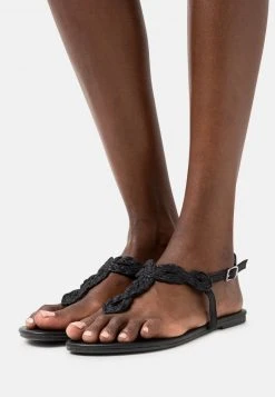 Anna Field Sandalias De Dedo - Black, Mujer