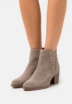Anna Field LEATHER - Botines Bajos - Taupe, Mujer