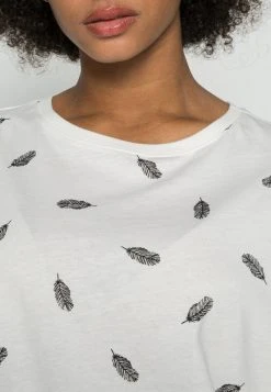 Anna Field MANDALA FEATHER TEE - Camiseta Estampada - White, Mujer -Anna Field Ventas 2022 1c14fd55901a4bd999f60c1e3e3caaa2