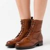 Anna Field LEATHER - Botines Con Cordones - Cognac, Mujer -Anna Field Ventas 2022 1d30db371eb642b9a166ec6ec5bfe8bd