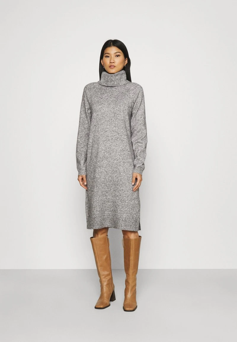 Anna Field Vestido De Punto - Mottled Dark Grey, Mujer 3 Anna Field Vestido De Punto - Mottled Dark Grey, Mujer
