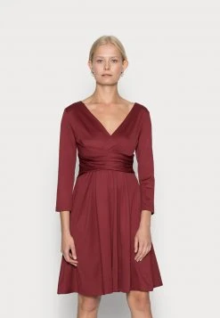 Anna Field Vestido Ligero - Bordeaux, Mujer