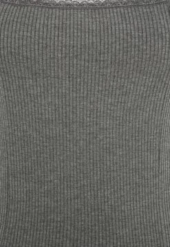 Anna Field Top - Mottled Dark Grey, Mujer -Anna Field Ventas 2022 21c86beb534d451f9119effc23315457