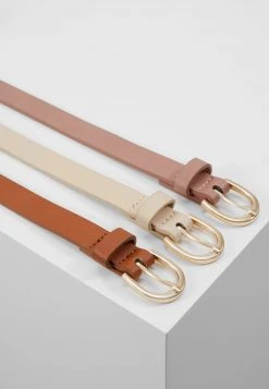 Anna Field 3 PACK - Cinturón - Cognac/rose/beige, Mujer -Anna Field Ventas 2022 228f5db7921c4eec88f56af5e2344ba6