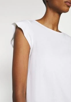 Anna Field Camiseta Básica - White, Mujer -Anna Field Ventas 2022 23052fe028044680ad19610570489455