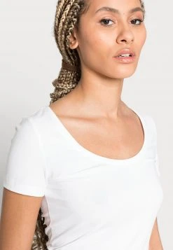 Anna Field 3 PACK - Camiseta Básica - Black/white/brown, Mujer -Anna Field Ventas 2022 23f7db20cb924009b3b4acf8cad78de1