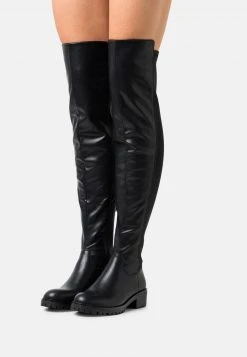 Anna Field COMFORT - Botas Mosqueteras - Black, Mujer