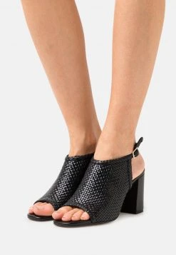 Anna Field LEATHER - Sandalias - Black, Mujer