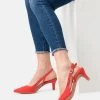 Anna Field Tacones - Coral, Mujer