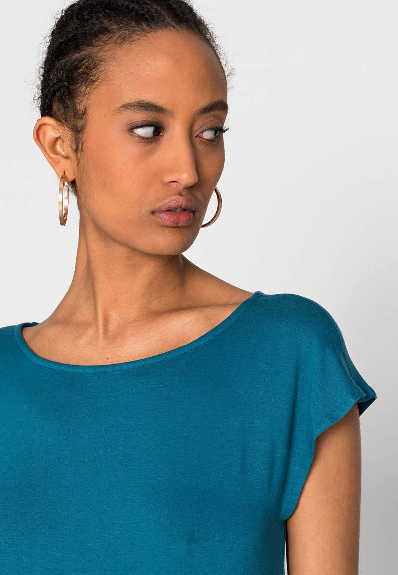 Anna Field Camiseta Básica - Blue, Mujer 7 Anna Field Camiseta Básica - Blue, Mujer - Imagen 5