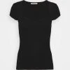 Anna Field Camiseta Básica - Black, Mujer -Anna Field Ventas 2022 29eb20d1d6da43f985c653c07a3c3924