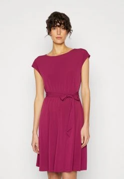 Anna Field Vestido Ligero - Bordeaux, Mujer
