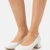 Anna Field LEATHER COMFORT - Tacones - White, Mujer