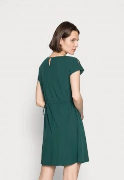 Anna Field WOVEN FIT AND FLARE DETAIL DRESS - Vestido Informal - Dark Green, Mujer -Anna Field Ventas 2022 2d39f283d3874d509b9796615c2fbfff