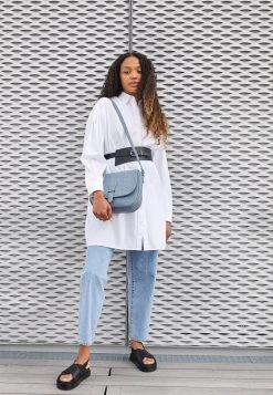 Anna Field Bandolera - Light Blue, Mujer