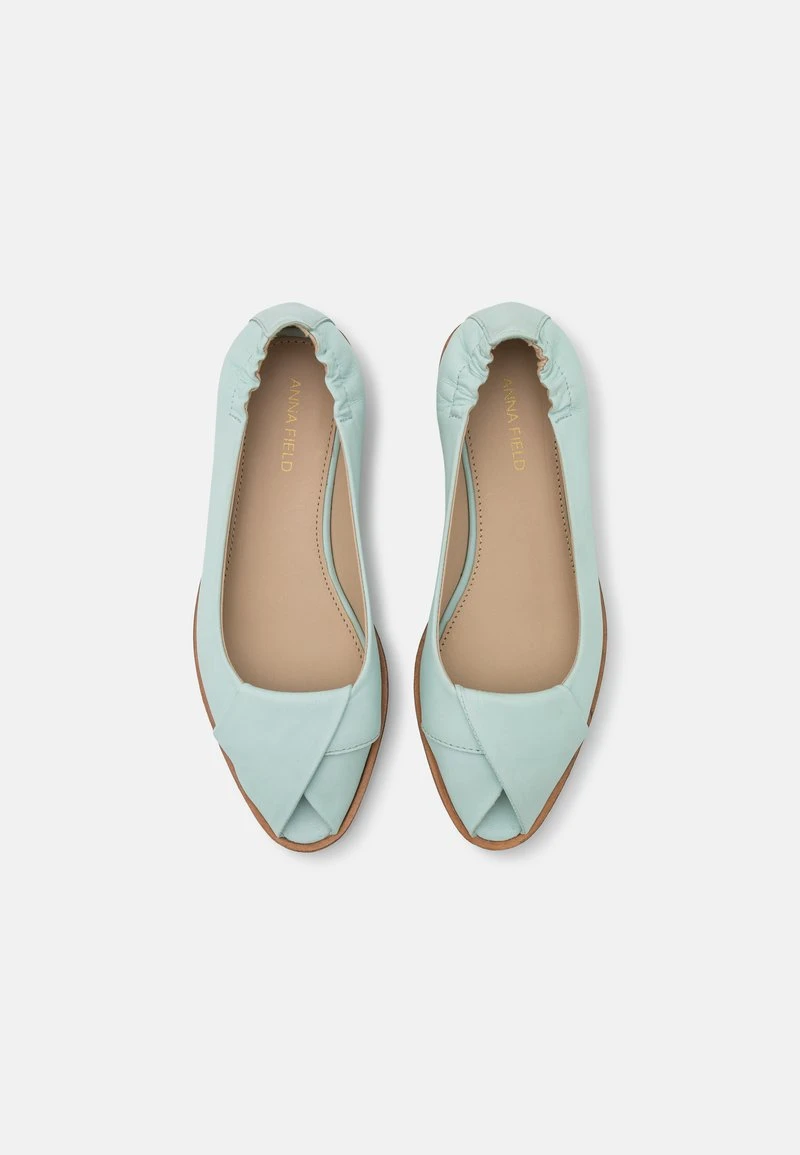 Anna Field LEATHER - Bailarinas Peeptoe - Light Blue, Mujer 8 Anna Field LEATHER - Bailarinas Peeptoe - Light Blue, Mujer - Imagen 6