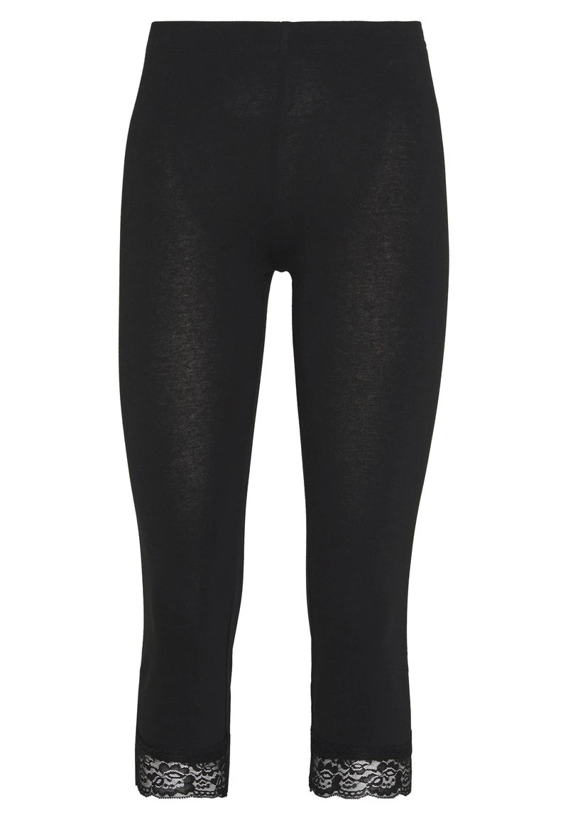 Anna Field Capri Leggings With Lace - Leggings - Black, Mujer 7 Anna Field Capri Leggings With Lace - Leggings - Black, Mujer - Imagen 5