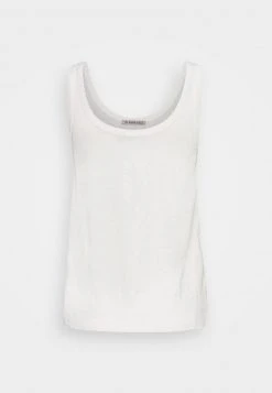 Anna Field TOP-LINEN BLEND - Top - Off-white, Mujer