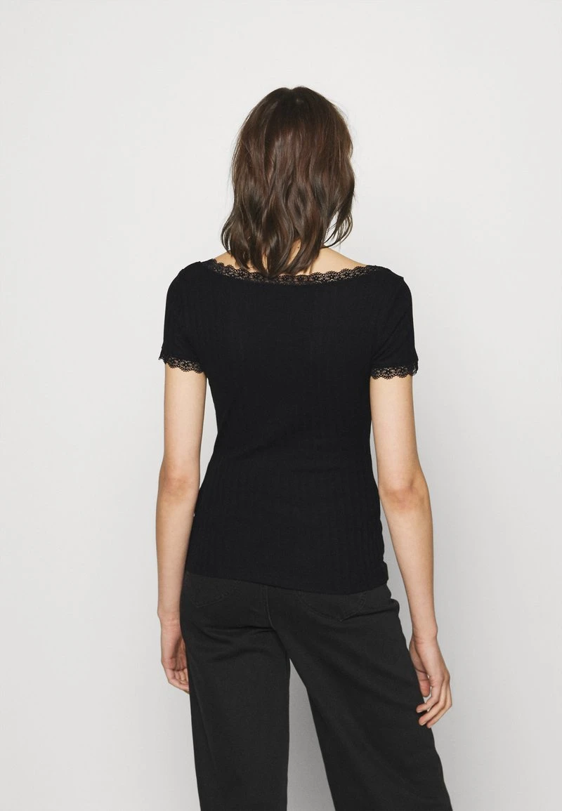 Anna Field Camiseta Básica - Black, Mujer 5 Anna Field Camiseta Básica - Black, Mujer - Imagen 3