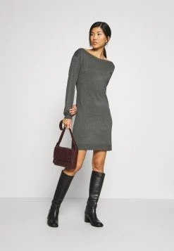 Anna Field Vestido De Punto - Dark Grey Mélange, Mujer -Anna Field Ventas 2022 33d36f40af134f099a68d6626eebcb63