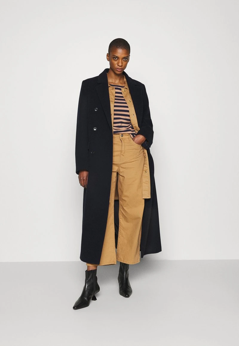 Anna Field Camiseta De Manga Larga - Camel/dark Blue, Mujer 4 Anna Field Camiseta De Manga Larga - Camel/dark Blue, Mujer - Imagen 2