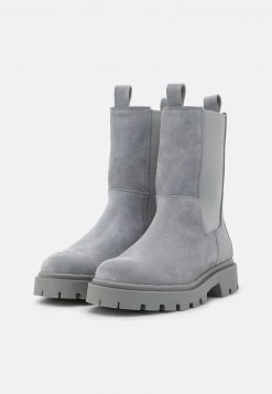 Anna Field LEATHER - Botines Con Plataforma - Grey, Mujer -Anna Field Ventas 2022 35f06d6519dd41ae850b908207e41502