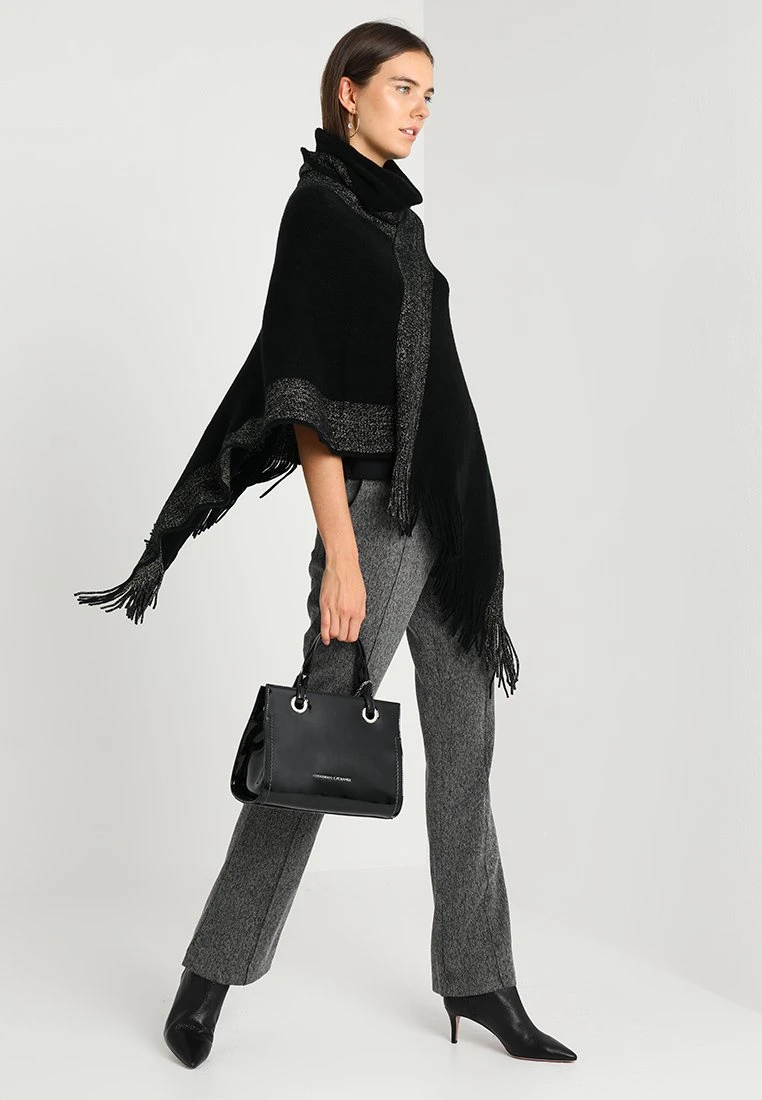 Anna Field Poncho - Black/gold, Mujer 4 Anna Field Poncho - Black/gold, Mujer - Imagen 2