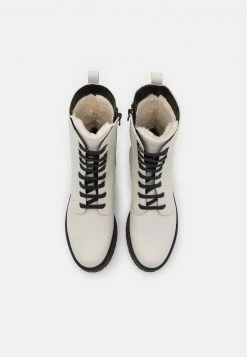 Anna Field LEATHER - Botines Con Plataforma - Offwhite, Mujer -Anna Field Ventas 2022 373f1e2260f84d91aee26bea2b35996f