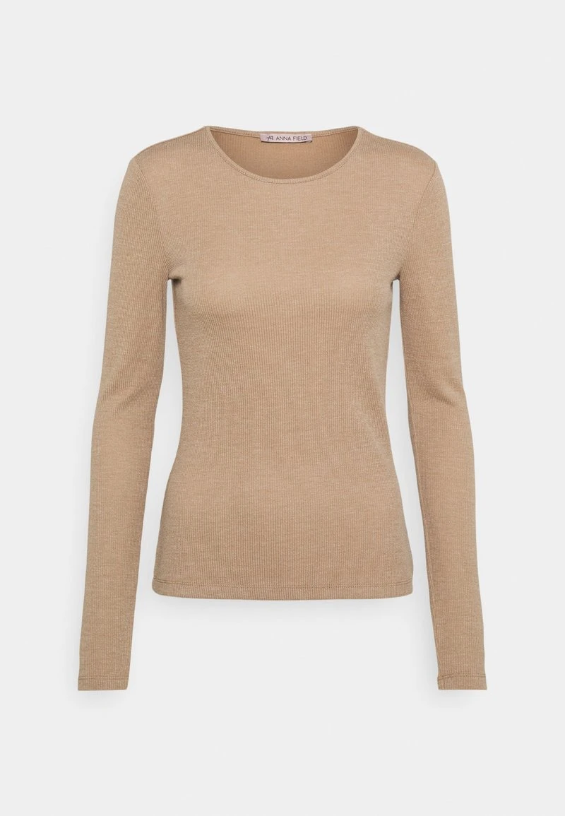 Anna Field Camiseta De Manga Larga - Mottled Beige, Mujer 3 Anna Field Camiseta De Manga Larga - Mottled Beige, Mujer