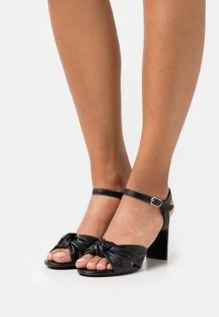 Anna Field LEATHER - Sandalias - Black, Mujer