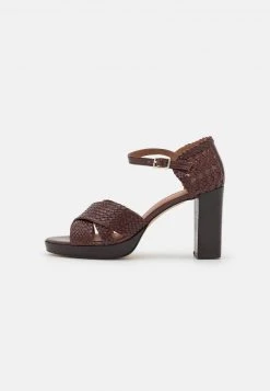 Anna Field LEATHER - Sandalias De Tacón - Brown, Mujer -Anna Field Ventas 2022 3a843c10b3234e40aeadcd2017350d7e