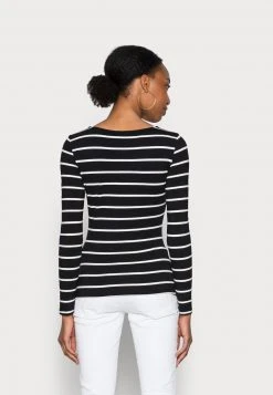 Anna Field Camiseta De Manga Larga - Black/white, Mujer -Anna Field Ventas 2022 3bac763d56f84d3a97fa4e265c18a47e